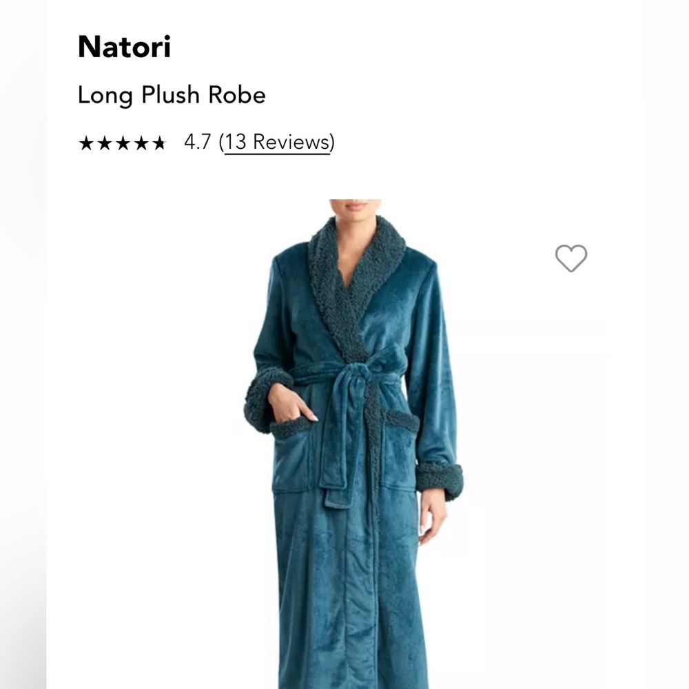 NATORI PLUSH SHERPA ROBE
